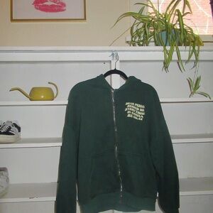 Edikted Zip-up Sweatshirt